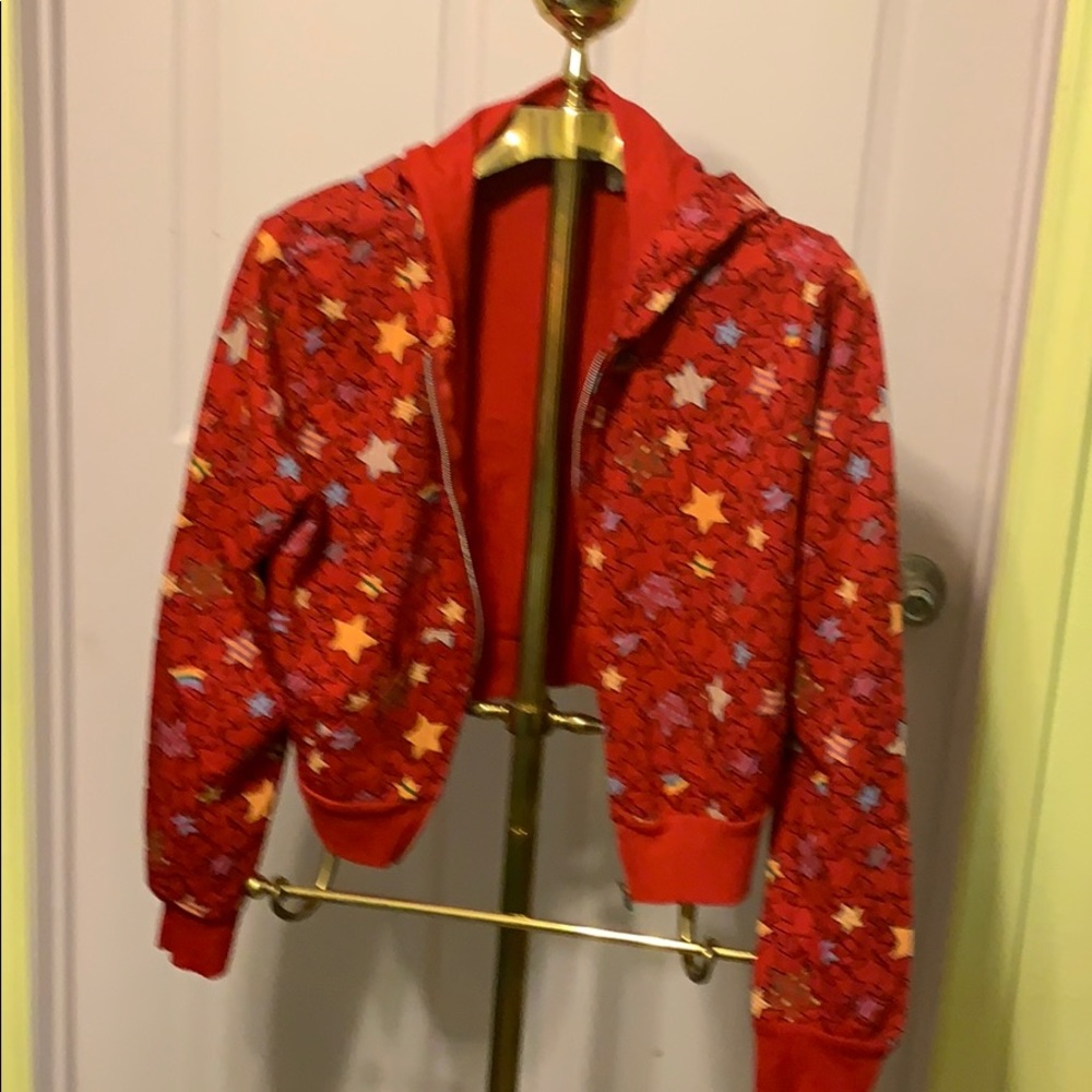 Hooded star jacket